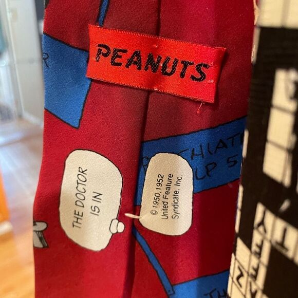 Vintage Ties Peanuts Looney Tunes Halloween made in Korea - Picture 3 of 14